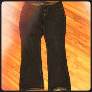 Curvy Boot Cut Jeans